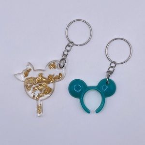 Disney resin keychains